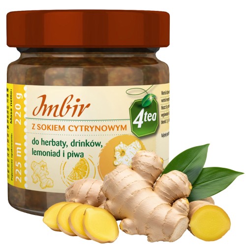 Imbir z sokiem cytrynowym 225ml